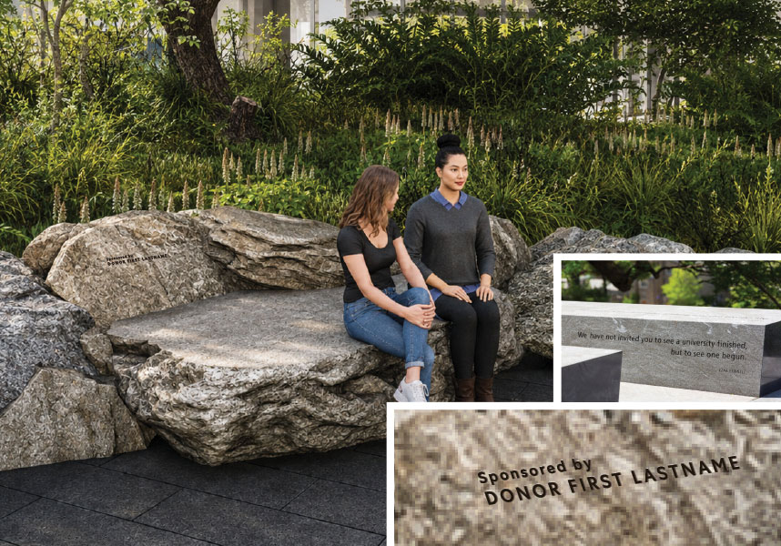 Courtyard Bench (2-3)